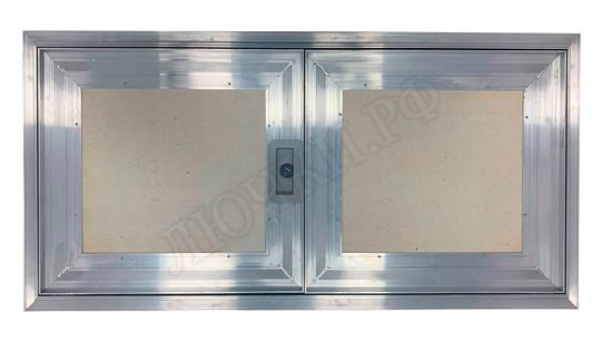 Люк-дверь под плитку Техно 2 створки Люк-дверь под плитку Техно 2 створки