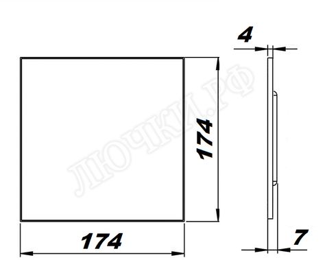 Вытяжной вентилятор airRoxy DTS, красный, 01-173 Вытяжной вентилятор airRoxy DTS, красный, 01-173