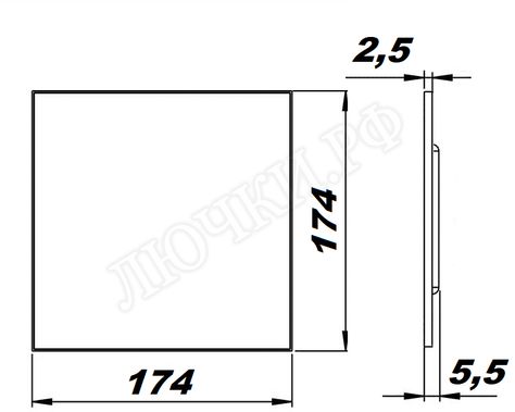 Вытяжной вентилятор airRoxy DTS, золото, 01-169 Вытяжной вентилятор airRoxy DTS, золото, 01-169
