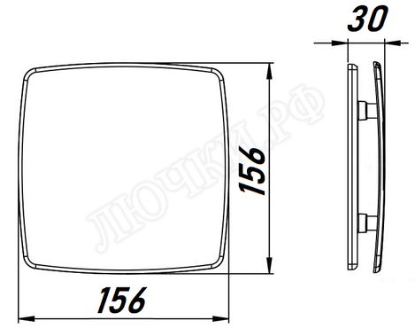 Вытяжной вентилятор Awenta System+, Turbo, 100, KWT100M, PNB100, Белый, пластик Вытяжной вентилятор Awenta System+, Turbo, 100, KWT100M, PNB100, Белый, пластик