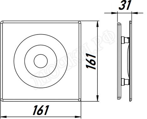 Вытяжной вентилятор Awenta System+, Silent, 100, KWS100H, POS100, Серебро (сатин), пластик Вытяжной вентилятор Awenta System+, Silent, 100, KWS100H, POS100, Серебро (сатин), пластик