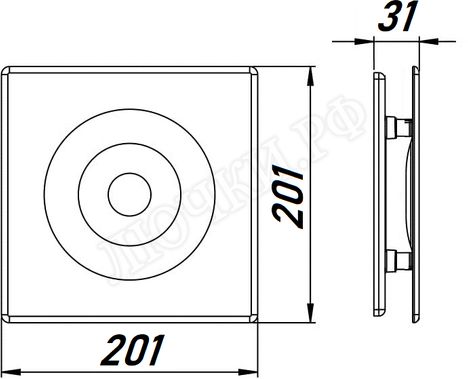 Вытяжной вентилятор Awenta System+, Silent, 125, KWS125T, POS125, Серебро (сатин), пластик Вытяжной вентилятор Awenta System+, Silent, 125, KWS125T, POS125, Серебро (сатин), пластик
