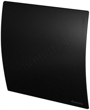 Вытяжной вентилятор Awenta System+, Silent, 125 KWS125, Escudo, PECB125M, Чёрный матовый, пластик Вытяжной вентилятор Awenta System+, Silent, 125 KWS125, Escudo, PECB125M, Чёрный матовый, пластик