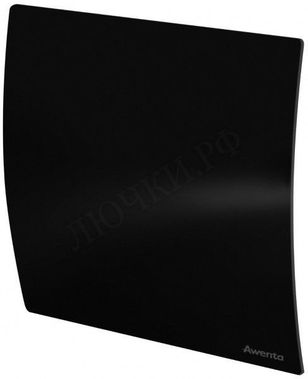 Вытяжной вентилятор Awenta System+, Silent, 125 KWS125, Escudo, PECB125P, Чёрный глянцевый, пластик Вытяжной вентилятор Awenta System+, Silent, 125 KWS125, Escudo, PECB125P, Чёрный глянцевый, пластик