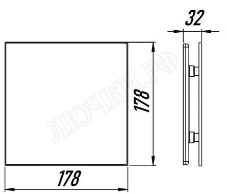 Вытяжной вентилятор Awenta System+, Silent, 125, KWS125M, PTG125, Белый матовый, стекло Вытяжной вентилятор Awenta System+, Silent, 125, KWS125M, PTG125, Белый матовый, стекло