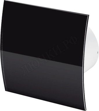 Вытяжной вентилятор Awenta System+, Turbo, 100 KWT100M, Escudo, PECB100P, Чёрный глянцевый, пластик Вытяжной вентилятор Awenta System+, Turbo, 100 KWT100M, Escudo, PECB100P, Чёрный глянцевый, пластик