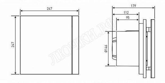 Вытяжной вентилятор SILENT-300 CZ DESIGN-3C PLUS Вытяжной вентилятор SILENT-300 CZ DESIGN-3C PLUS